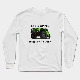 American Jeep Green Long Sleeve T-Shirt